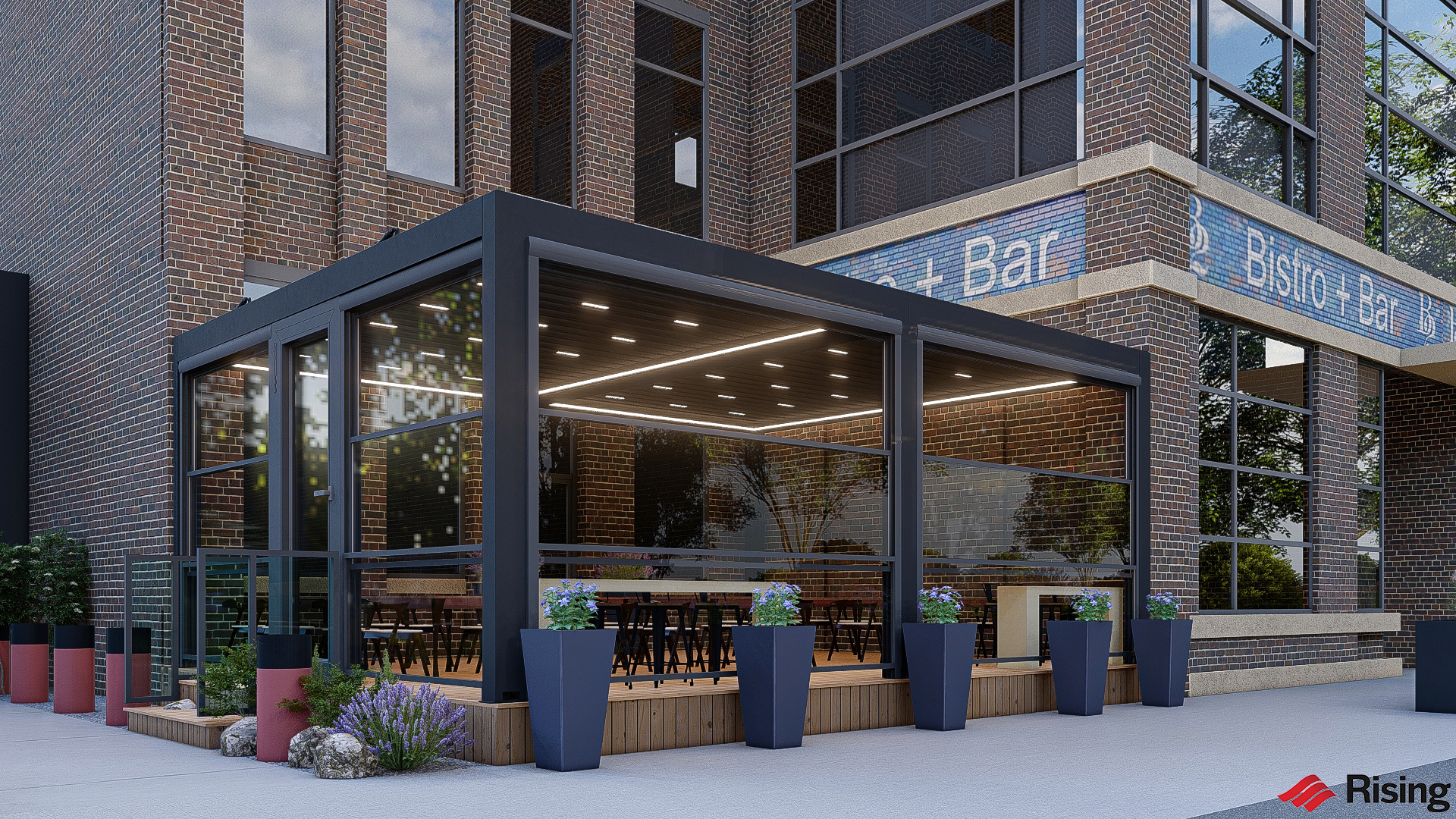 B2 Bistro Reading — SkyTilt Rendering